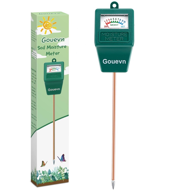 Gouevn Soil Moisture Meter, Plant Moisture Meter Indoor & Outdoor,
