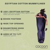 Cocoon MummyLiner Egyptian Cotton blau