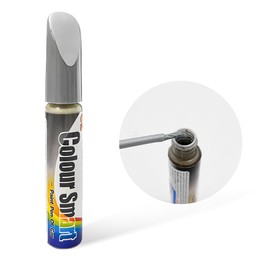 povtii Car Touch Up Paint Fill Paint Pen, Auto Remover Scratch Paint Pen, Quick & Easy Solution to Repair Minor Automotive Scratches Touch Up Paint Pen, Universal Car Accessories (Silver)