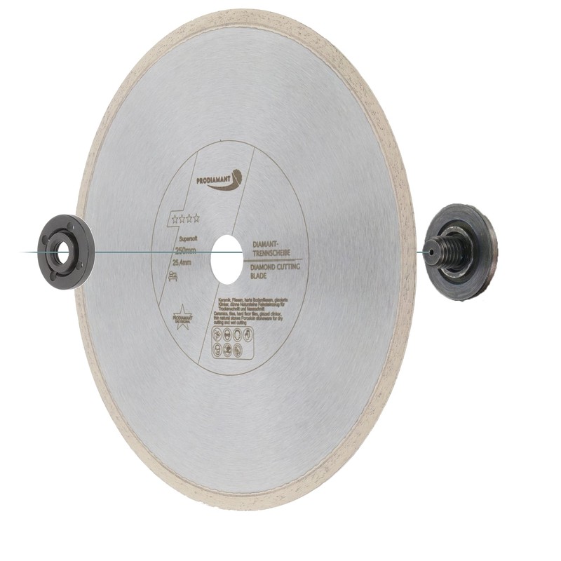 PRODIAMANT Premium Diamond Saw Blade Tile 250 mm x 25.4