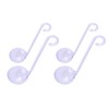 Chef Craft Plastic Mini Ladles in 2 Sizes, Set of