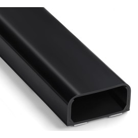 Wire Cover for Wall Mount TV 32in(2xL16in), Wall Cord Cover, X-Large TV Cable Hider Hide Cords Wall Mounted TV, Cord Hider Wall, Wall Cable Cover Cable Raceway Black W1.54in x H0.75in