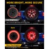 CAFOPAR Spare Tire Brake Reverse Light for 2018-2026 Jeep Wrangler
