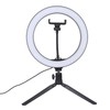 10 Inch Circle Fill Light Bright Dimmable LED Cellphone Round