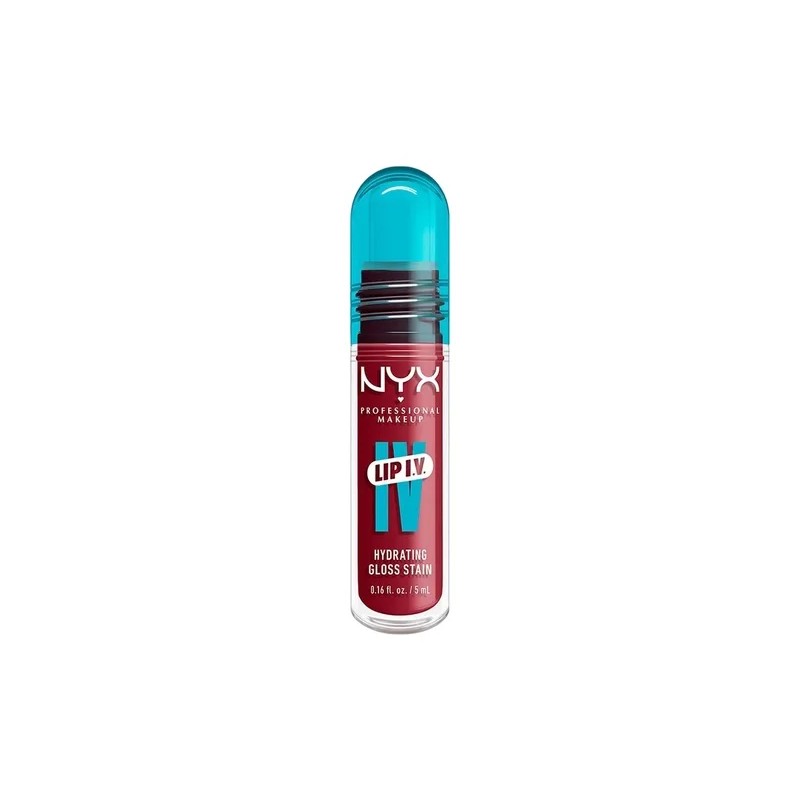 NYX PMU Lip IV, Gloss Serum Hidratante efecto tinta 5