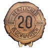 DARO Design Engraved Round Wooden Plaque, Gift for Anniversaries, Birthdays,