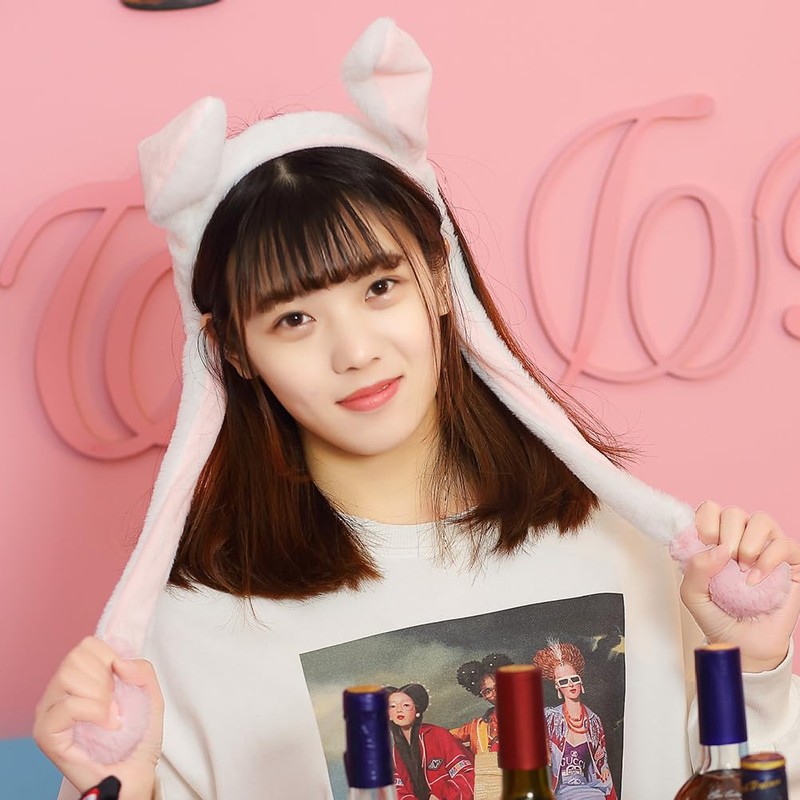KESYOO Girls Hat Plush Hair Band Plush Hat Cap Ears