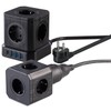 revolt Desk Sockets: 13-in-1 Socket Tower, 9 Sockets, 3x USB-A,