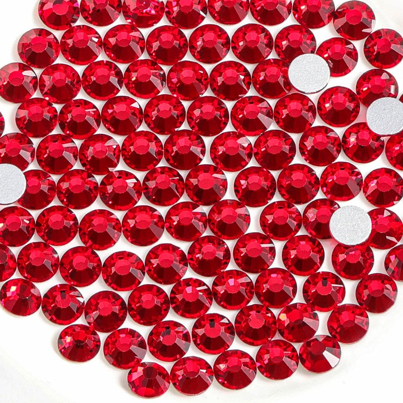 Beadsland 1440 diamantes de imitación de cristal con parte trasera