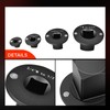 4-Piece Low Profile Impact Socket Adapter Set - Drive Size