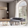 Arch Window Blackout Shades,Cellular Half Round Window Shade,Self Adhesive No