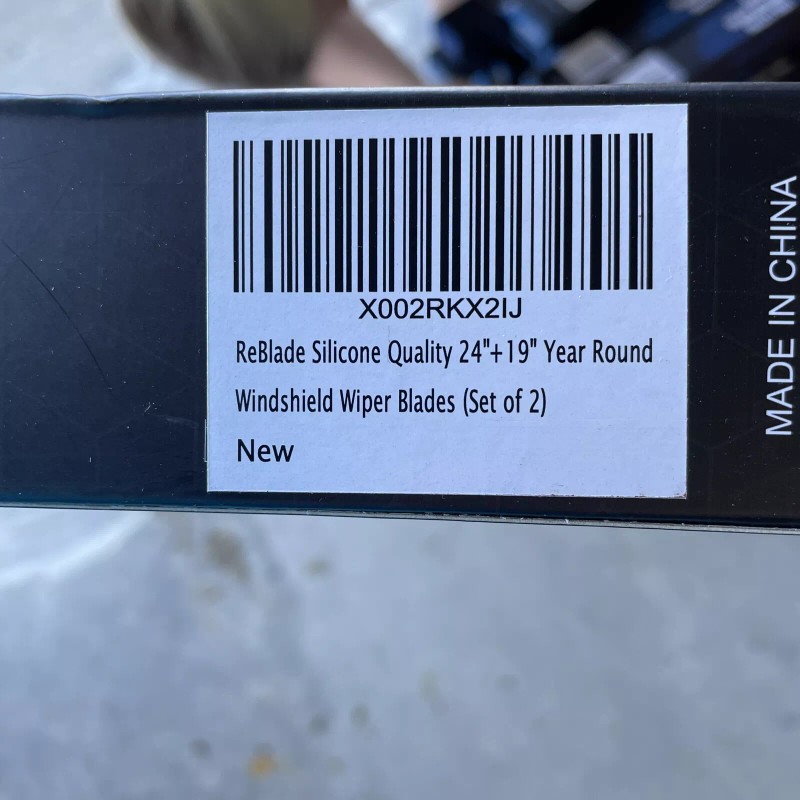 Reblade silicone 24” x 19 inches windshield wiper blades