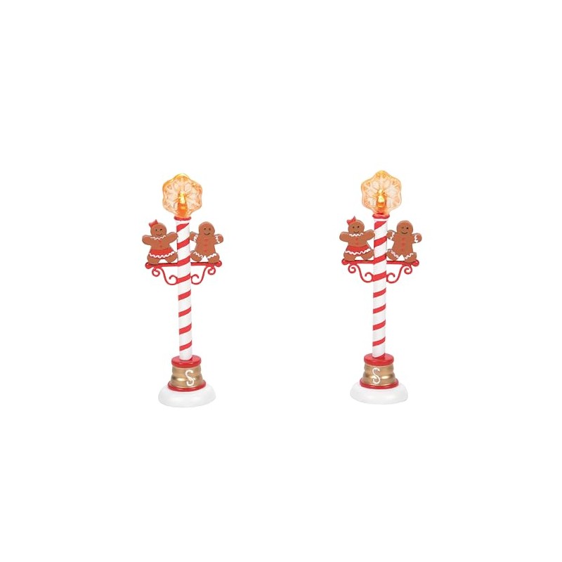 Department 56 Village Accessories - Juego de Cifras iluminadas de
