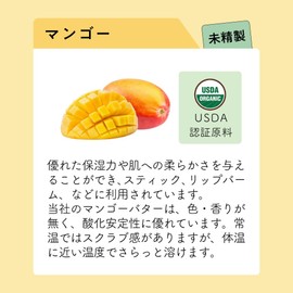 AndSH Body Butter Mango Butter 1.4 oz (40 g) / Body Butter, Moisturizing, Skin Care