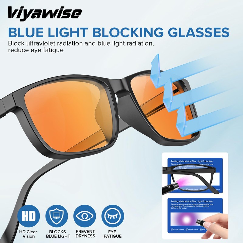 G5 Blue Light Blocking Glasses for Women & Men, Eye