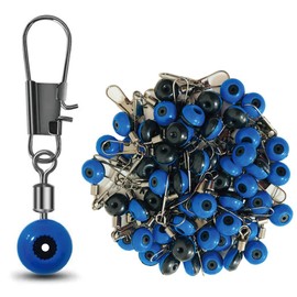 Ukippet Simoli Pet Sinker Slide, Set of 50, 3 Sizes, S/M/L, Red, Sinker Slider, Swivel, Salcan, Float Stopper, Snap, Playable Float, 3 Sizes, High Sensitivity, Free Rig, Snake Caro, etc