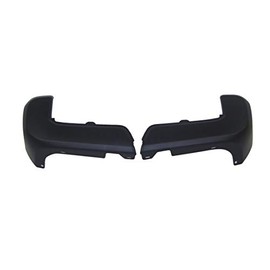 Bundle For TACOMA 2016-2023 REAR BUMPER END TEXTURED PLASTIC BLACK W/O SENSOR HOLE SET=LH & RH TO1104133 TO1105133