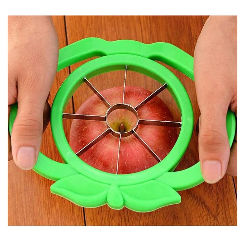 8 Blade Apple Slicer - Easy Grip Apple Cutter with