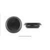 100 3/4" Black Plastic Flush Type Hole Plugs 1" Head