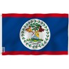 ANLEY Fly Breeze 3x5 Foot Belize Flag - Vivid Color