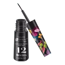 Arabela Delineador Liquido Para Ojos Con 12 Aceites Arabela