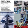 PATIKIL 4mm Pneumatic Ball Valve 4mm OD BUC Push-to-Connect Tube
