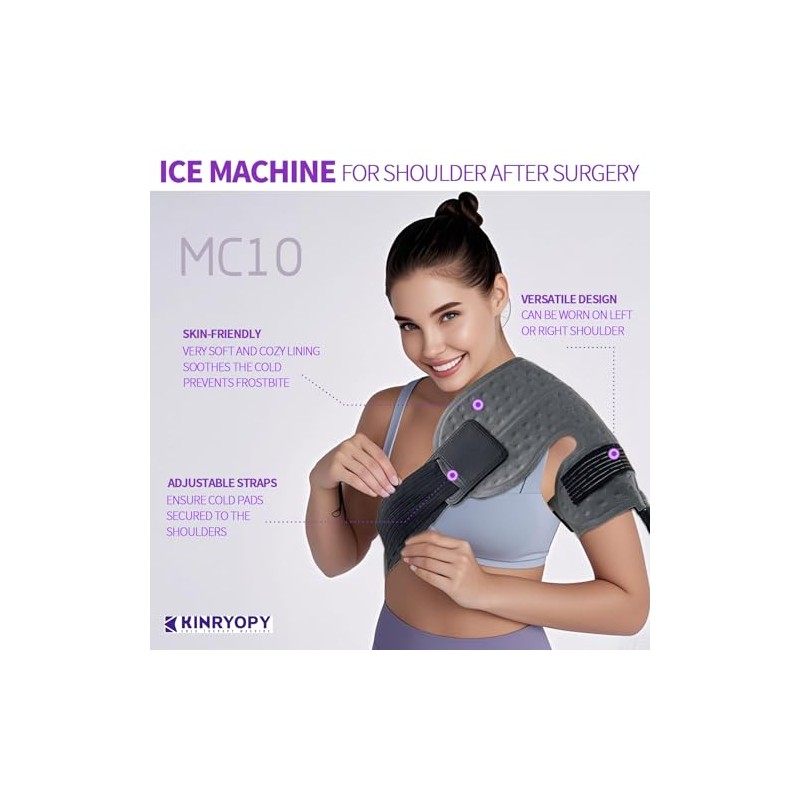 3 Pack Shoulder Replacement Pad for Cold Therapy Machine (White)