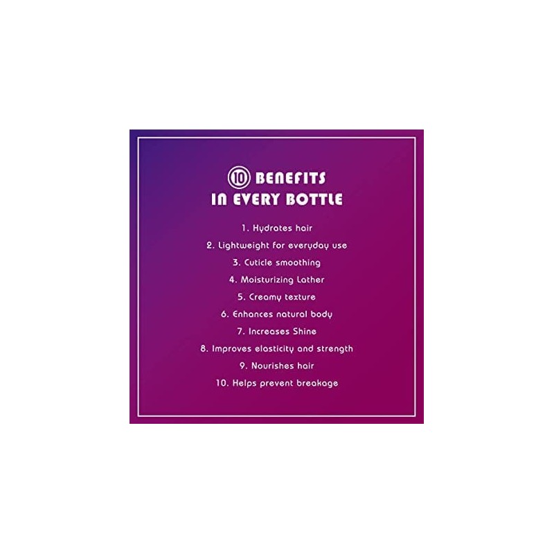 Miracle Moisture Shampoo by It's A 10 for Unisex -