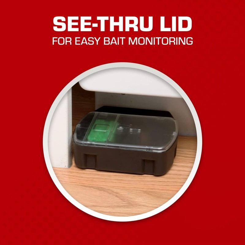 Tomcat Mouse Killer Child & Dog Resistant, Refillable Station With