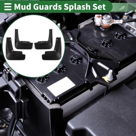 Motoforti Mud Flaps Splash Guards Mud Guards for Hyundai NEXO 2020-2023 W/Mount Accessories