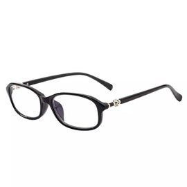 【HPA リーディンググラス】老眼鏡 ブルーライトカット メガネ PCメガネ リーディンググラス シニアグラス uvカット レディース (Outlet ブラック+2.0)