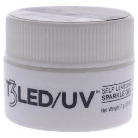 Cuccio Pro T3 Self Leveling Sparkle Gel - Platinum 0.25 Oz (I0099112)