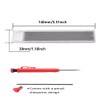 Deep Hole Marker Pencil with Refills, Long Nose Deep Hole
