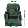 Jetech Tool Belt Pouches Bag with 3 Pocket - Heavy