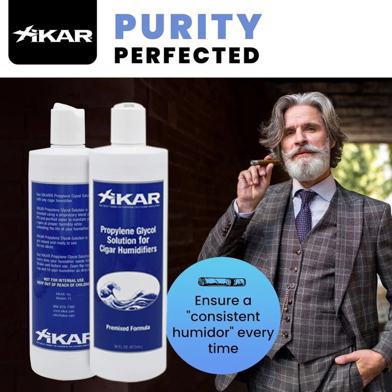 Xikar Cigar Humidor PG Solution for Humidification
