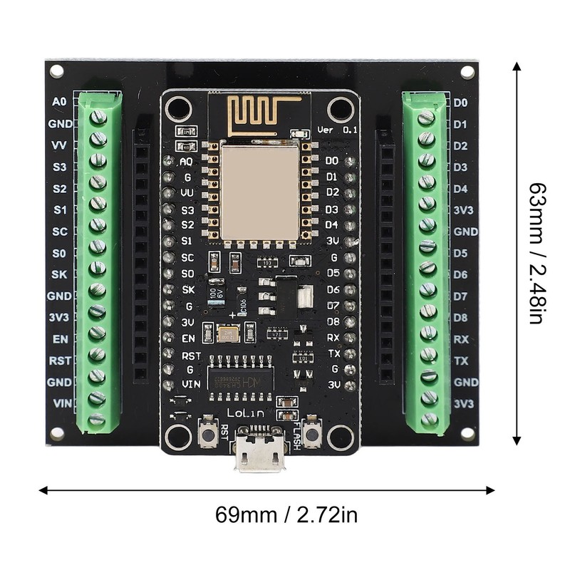 ESP8266 Development Board Compatible for NodeMCU Lua WIFI V3 Wireless