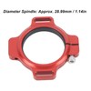 Tissting Inner Bracket Adjuster 29 mm Spindle Red Aluminium Alloy