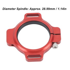 Tissting Inner Bracket Adjuster 29 mm Spindle Red Aluminium Alloy Bicycle Crank Chainring Adjuster Bearing Adjuster Bicycle Mount Preload Adjuster for SRAM DUB