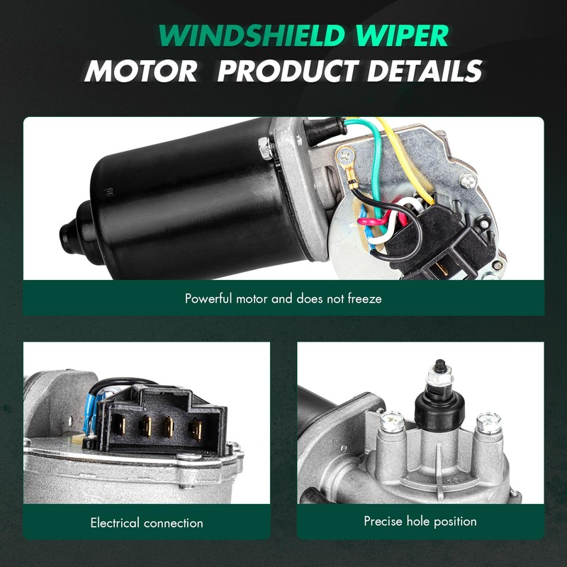 Front Windshield Wiper Motor Compatible for 1989-1993 for Chrysler for