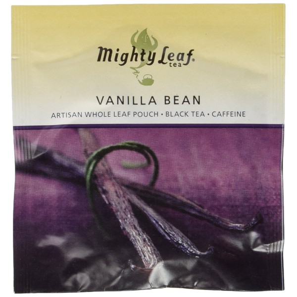 Mighty Leaf Vanilla Bean Tea, 100 Tea Pouches