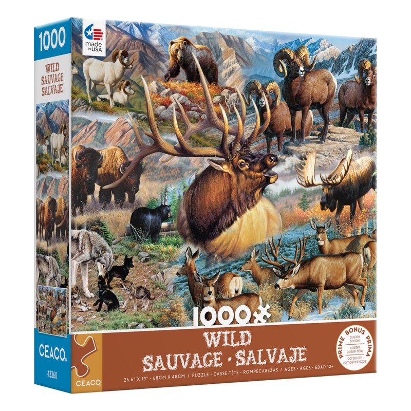 Ceaco - Wild - America The Wild - 1000 Piece