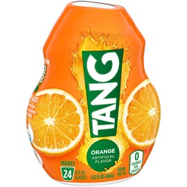 Tang Orange Liquid Drink Mix, Caffeine Free, 1.62 fl oz Bottle