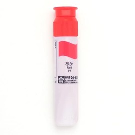 Sakura Crepas Matte Watercolor, 0.4 fl oz (12 ml), Poly Tube, Aka, MWP#19, Solid Color/Rose, Set of 2