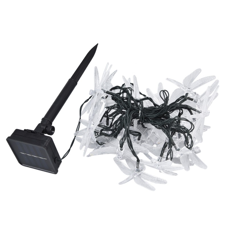 Dragonfly Light String Solar Powered IP44 Waterproof 2 Modes 30