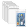 DFsucces ID Card Holder, Soft Name Case, Name Card Holder,