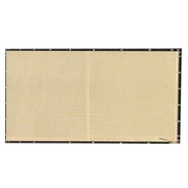 Balcony Screen Fence Beige Thickened Sun Prevention Private Protection Patio Screen Fence