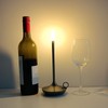 Cordless Table Lamp Innovative Candle Shape 3 Levels Brightness Dimmable