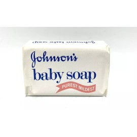 Johnson & Johnson Vintage Johnson & Johnson Baby Soap Purest Mildest 74g 2-5/8oz ENGLAND NOS Bar