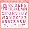 Faccito 176 Pcs Valentine's Day Bulletin Board Decorations Letters Alphabet
