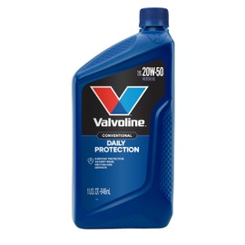 Valvoline Daily Protection 20W-50 Conventional Motor Oil 1 Quart